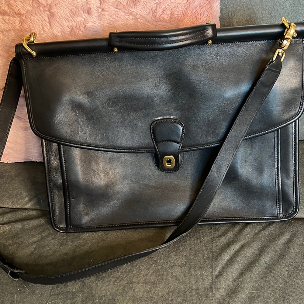 Vintage Coach Messenger Bag - Metropolitan Brief